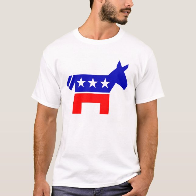 Camiseta Asno Democrática (Frente)