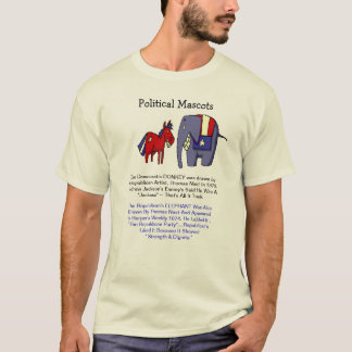 CAMISETA ASNO & ELEFANTE POLÍTICOS