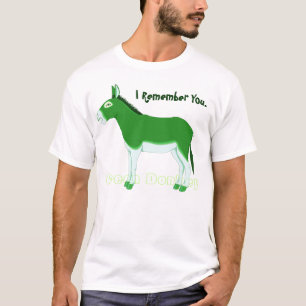 Camiseta Asno verde II. Hmmm - os boatos persistem!