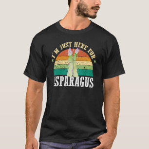 Camiseta Asparagus Vintage Vegan Dizendo Nutricionista