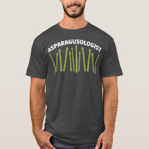 Camiseta Asparagusologista Asparagus Lover Vegan Vegetal V