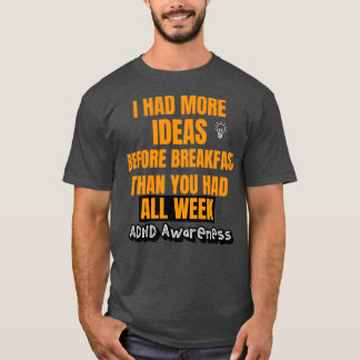 Camiseta Aspas ADHD Humor ADHD Positivas 2