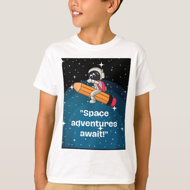 Camiseta aspas astronautas (Frente)