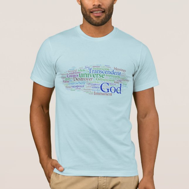 Camiseta Aspectos do deus (Frente)