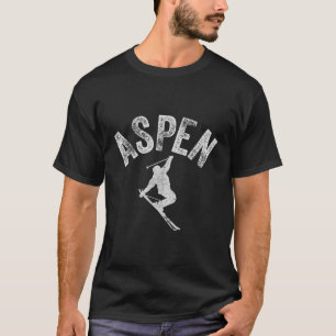 Camiseta Aspen Co Esqui Colorado Legal Aspen Esquiando Co I
