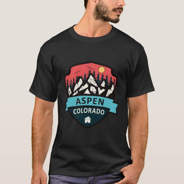 Camiseta Aspen colorado (Frente)