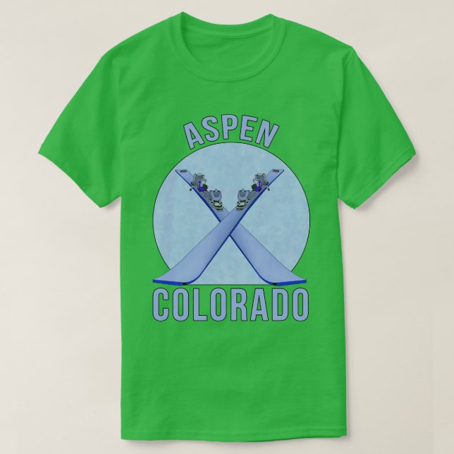 Camiseta Aspen Colorado (Frente do Design)