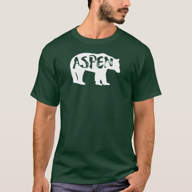 Camiseta Aspen Colorado Bear (Frente)