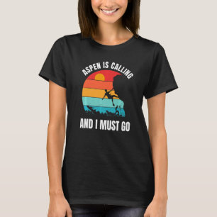 Camiseta Aspen Colorado Co Hiking Mounties