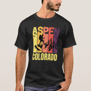 Camiseta Aspen Colorado Co Hiking Mounts 1
