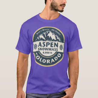 Camiseta Aspen Snowmass Colorado