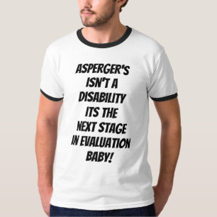 Camiseta Aspergers não é uma deficiência