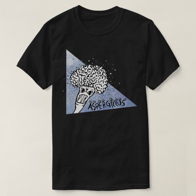 Camiseta Aspergillus (Frente do Design)
