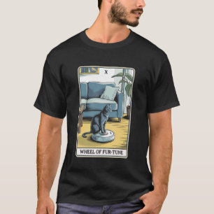 Camiseta Aspirador Robô Roda da Fur-Tuna Cartomante Diverti