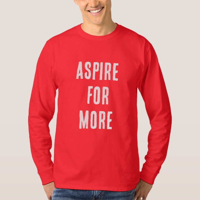CAMISETA ASPIRAR MAIS (Frente)