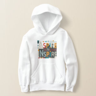 Camiseta Aspire a inspirar meninos Hoodies e Sweatshirts