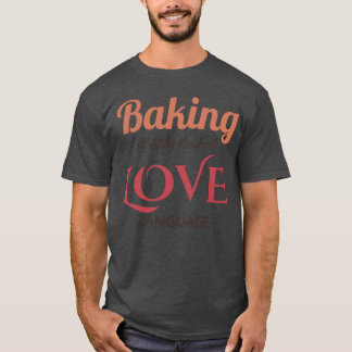 Camiseta Assando É Meu Tipo de Linguagem do Amor Escuro