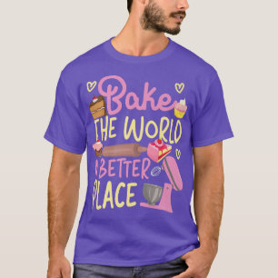 Camiseta Assar De Beterraba assar No Mundo Um Lugar Melhor