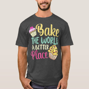 Camiseta Assar Do Mundo Um Lugar Melhor Para O Presente De 