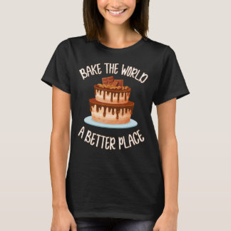 Camiseta Assar Do Mundo Um Melhor Lugar Cozinha Mundo P