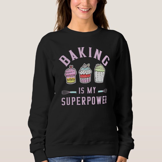 Camiseta Assar é meu Superpoder - Chef de Padaria Padeiro (Frente)