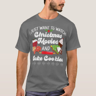 Camiseta Assar Faturando Filme de Natal Cookie Gingerpão Ho