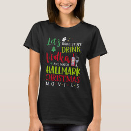 Camiseta Assar, Vodka & Hallmark Movies Fest 2023