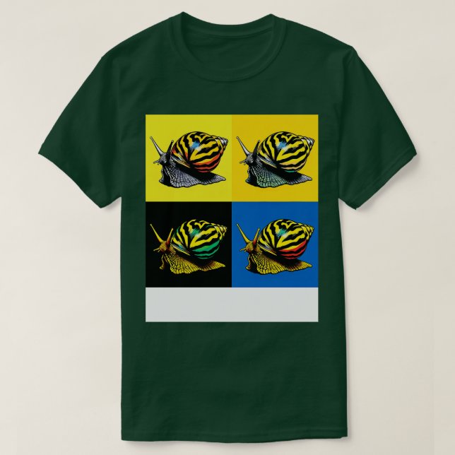 Camiseta Assassin Snail Peixes Tropicais Legal (Frente do Design)