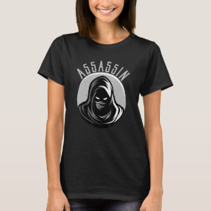 Camiseta Assassin Tabletop Papel Reproduzindo Cripto R de J