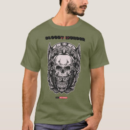 Camiseta ASSASSINATO DE BLOODY DO Ornamentado oculto |