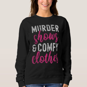 Camiseta Assassinato De Crime Verdadeiro Mostra E Comprova