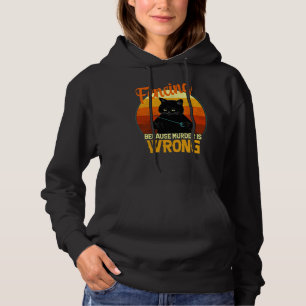 Camiseta assassinato de gato com cerca