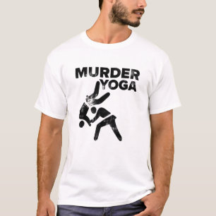 Camiseta Assassinato de luta Yoga Funny Jiu Jitsu Gift
