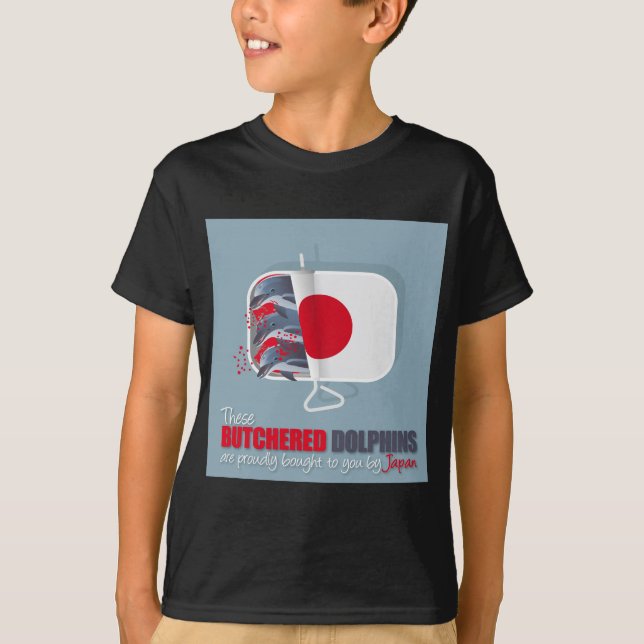 Camiseta Assassinato do golfinho (Frente)