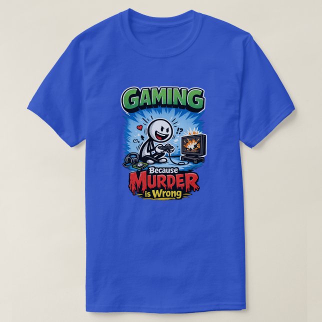 Camiseta Assassinato é Errado 2 (Frente do Design)
