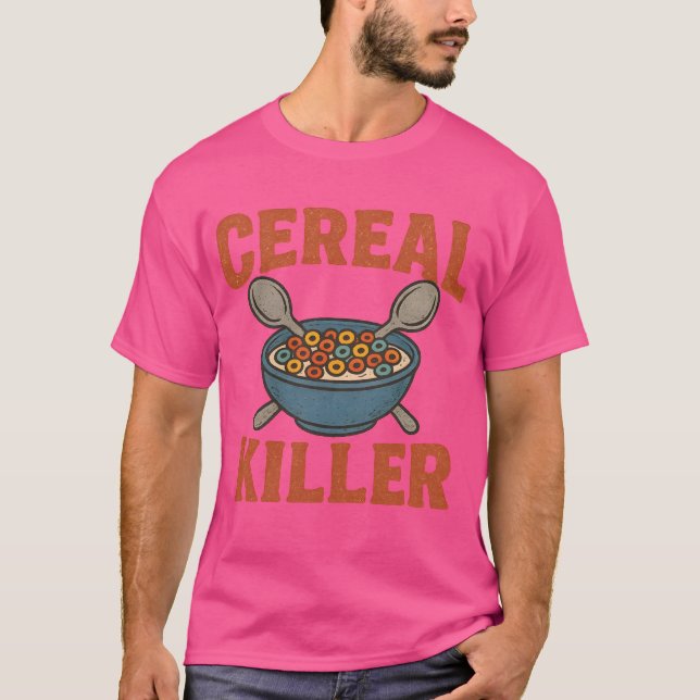 Camiseta Assassino de Cereais (Frente)