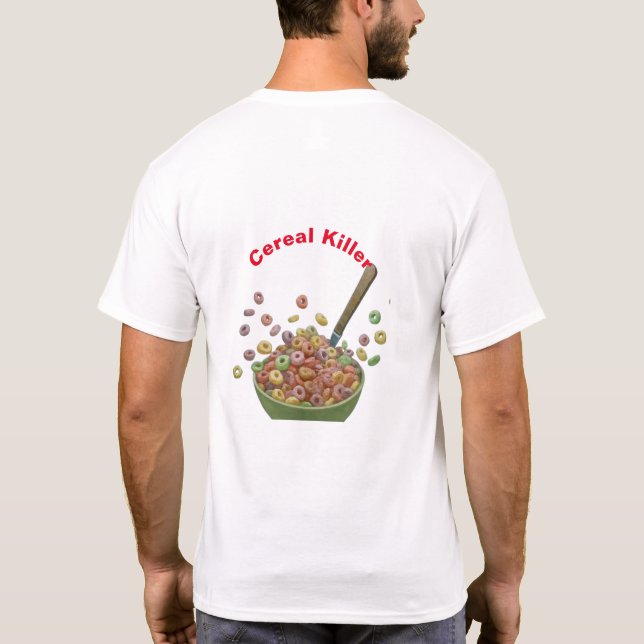 Camiseta Assassino de Cereais (Verso)