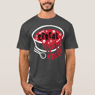 Camiseta Assassino de Cereal de Dia de as Bruxas engraçado,
