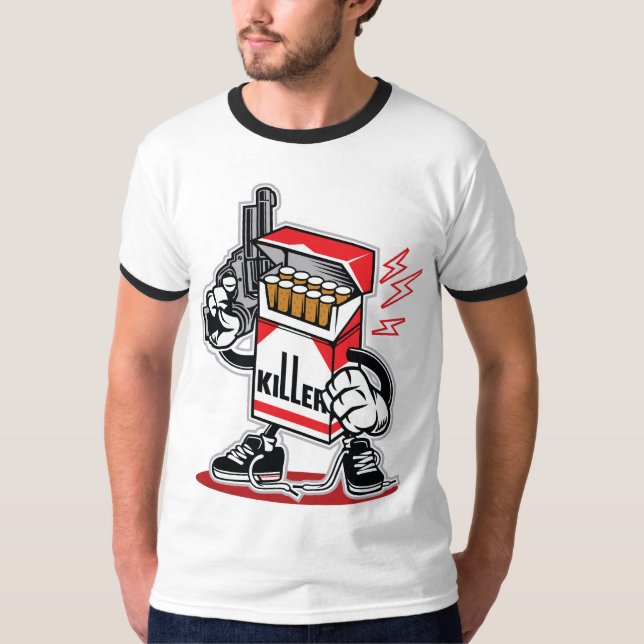 Camiseta Assassino de Cigarro (Frente)
