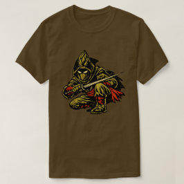 Camiseta Assassino de Espargos — Ninja Silencioso e Diverti