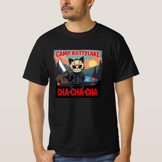 Camiseta Assassino do Lago Camp Kitty (Frente)