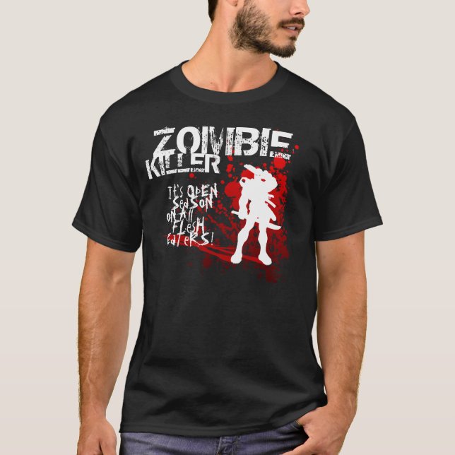 CAMISETA ASSASSINO DO ZOMBI (Frente)