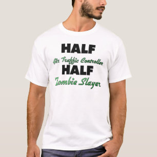 Camiseta Assassino do zombi de meio controlador aéreo meio