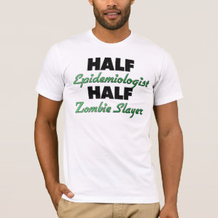 Camiseta Assassino do zombi do meio epidemiologista meio