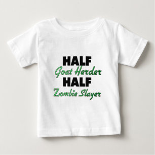 Camiseta Assassino do zombi do meio pastor da cabra meio