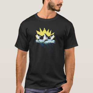 Camiseta Assassino Oceano Animal Orca Pul Hoodie