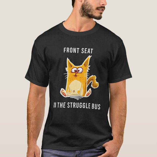 Camiseta ASSENTO DA FRENTE NO ÔNIBUS DA LUTA Sarcasmo Diver (Frente)