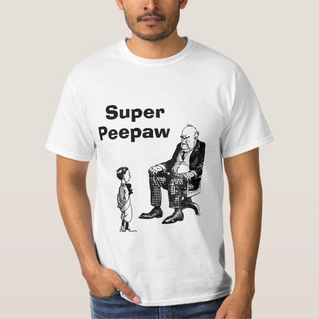 Camiseta Assento super de Peepaw (Frente)