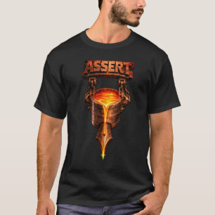 Camiseta ASSERT – Forjado no Fogo