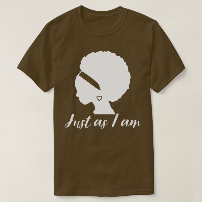 Camiseta Assim Como Eu Sou (Frente do Design)